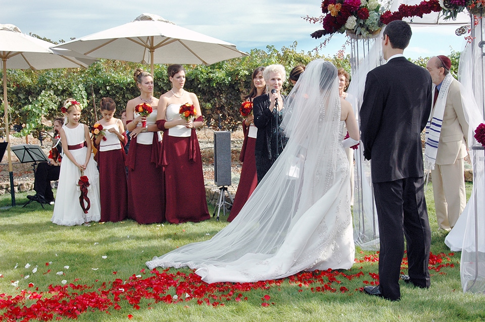 Napa winery wedding photography