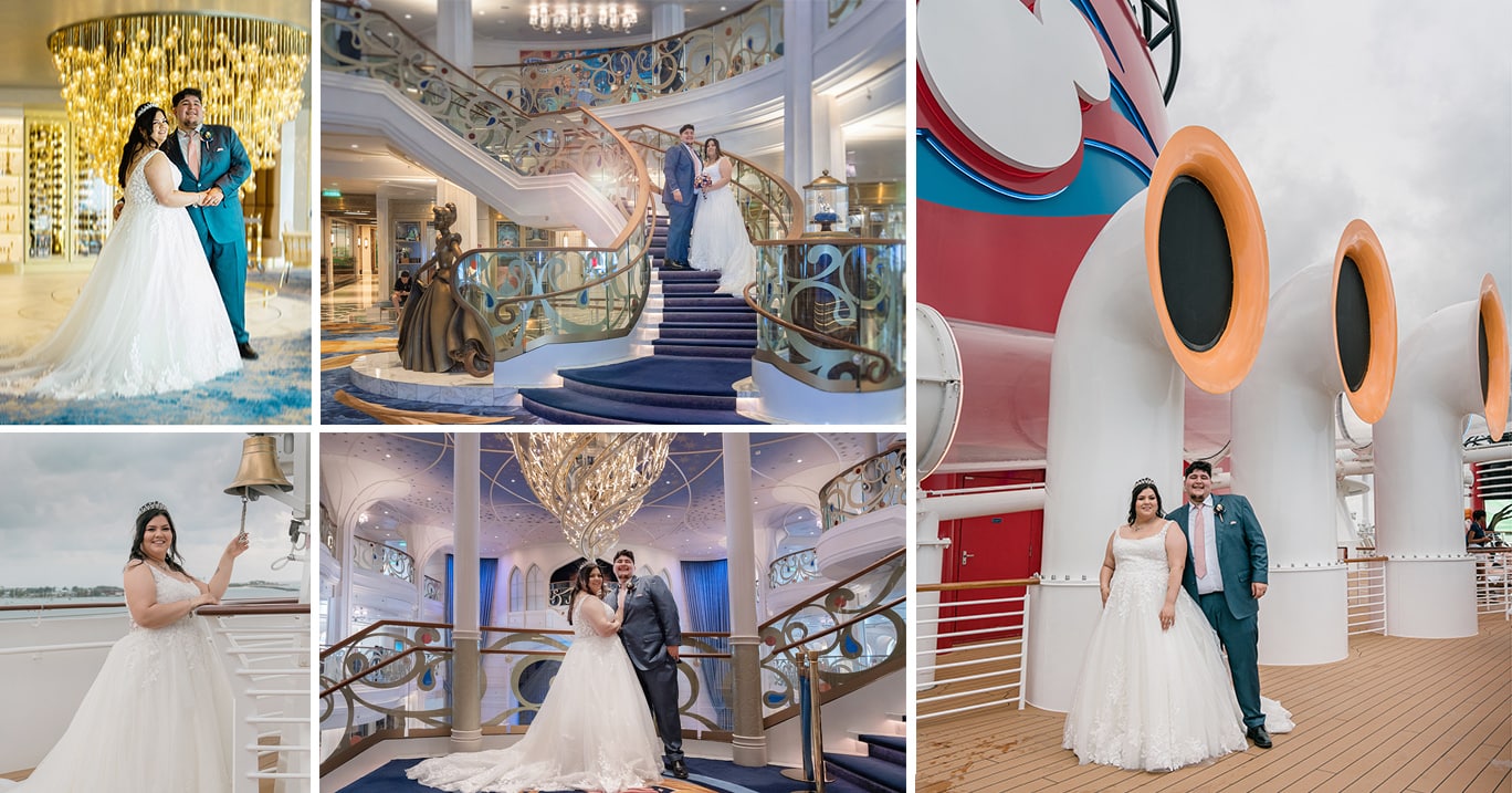 Cruise ship wedding photographer
